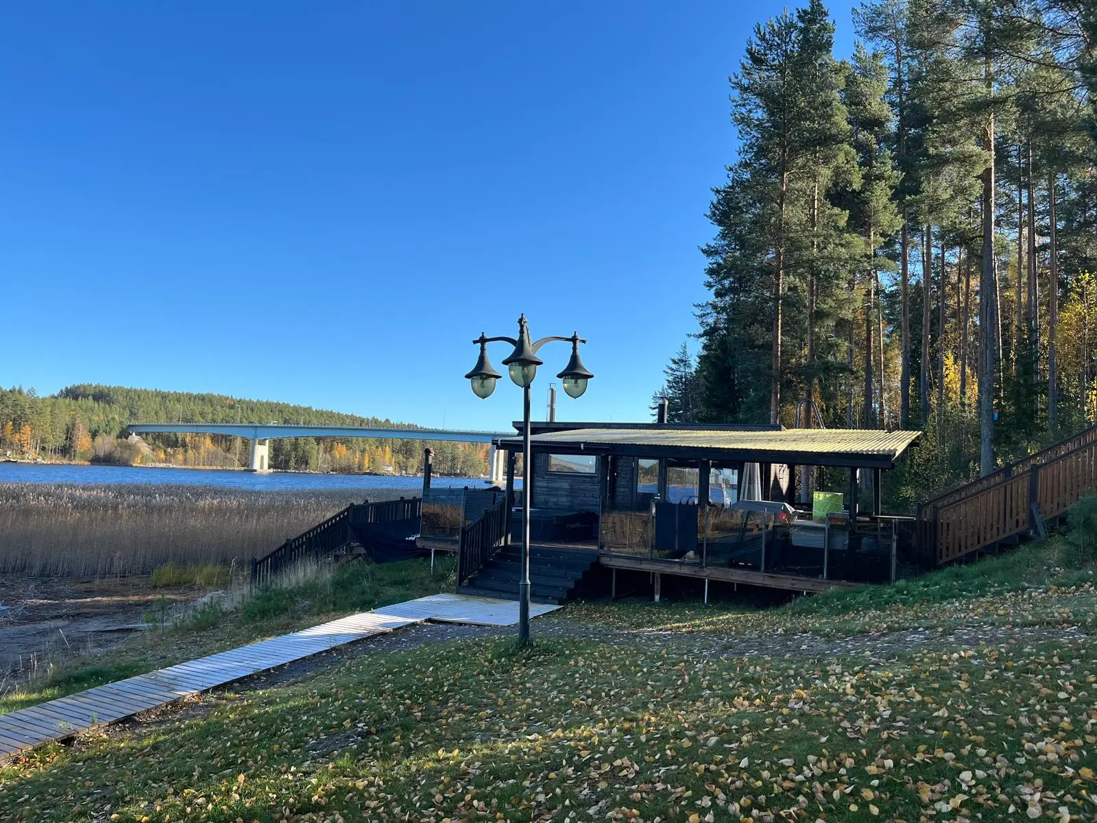 Rantasauna syksyllä